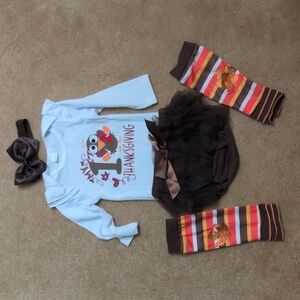 My First Thanksgiving Tutu Outfit